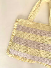 Cargar imagen en el visor de la galería, Tote bag crochet amarillo
